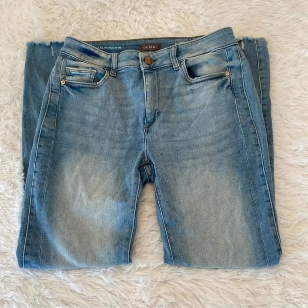 𝅺DL1961 Florence Mid-Rise Instasculpt Skinny Jeans - Size 29